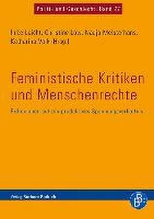 Feministische Kritiken und Menschenrechte de Imke Leicht