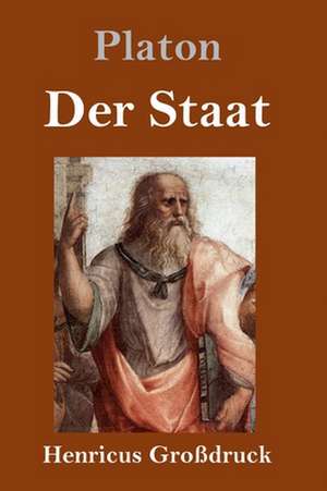 Der Staat (Großdruck) de Platon