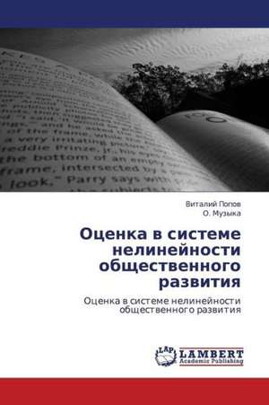 Otsenka v sisteme nelineynosti obshchestvennogo razvitiya de Popov Vitaliy