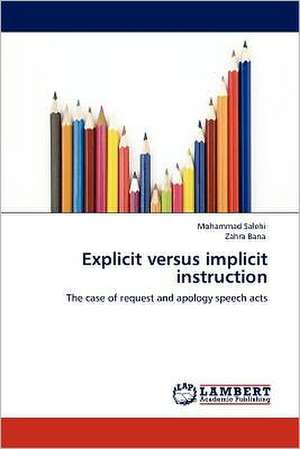 Explicit versus implicit instruction de Mohammad Salehi