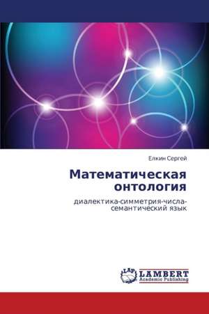 Matematicheskaya ontologiya de Sergey Elkin