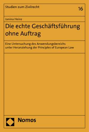 Die echte Geschäftsführung ohne Auftrag de Janina Heinz