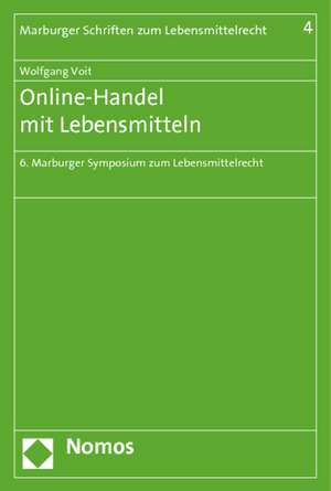 Online-Handel mit Lebensmitteln de Wolfgang Voit