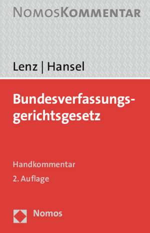 Bundesverfassungsgerichtsgesetz de Christofer Lenz