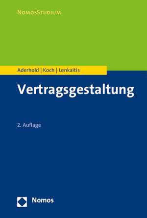 Vertragsgestaltung de Lutz Aderhold