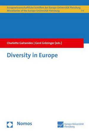 Diversity in Europe de Charlotte Gaitanides