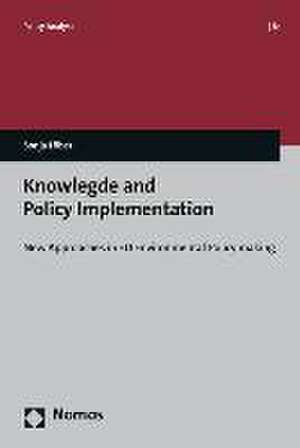 Knowledge and Policy Implementation de Sonja Löber