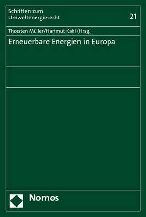 Erneuerbare Energien in Europa de Thorsten Müller