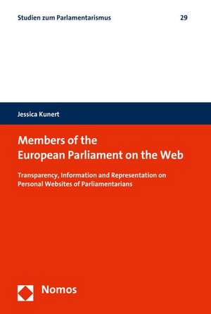 Members of the European Parliament on the Web de Jessica Kunert