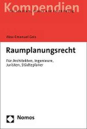 Planungsrecht de Max-Emanuel Geis