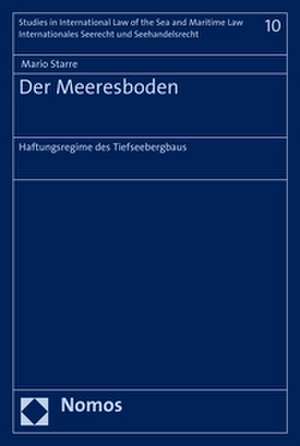 Der Meeresboden de Mario Starre