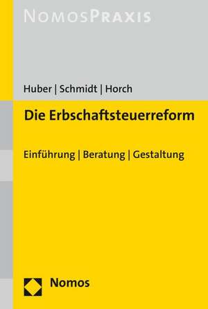 Die Erbschaftsteuerreform de Horch, Karsten