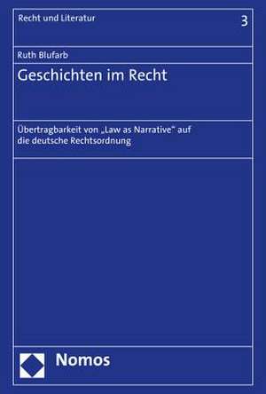 Geschichten im Recht de Ruth Blufarb