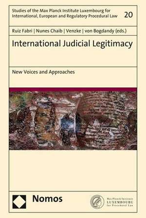 International Judicial Legitimacy de Hélène Ruiz Fabri