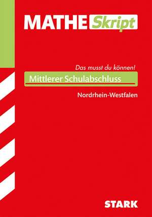 Mathe-Skript Realschule NRW