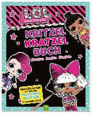 L.O.L. Surprise! Kritzel-Kratzel-Buch mit Bambus-Stick de Schwager & Steinlein Verlag