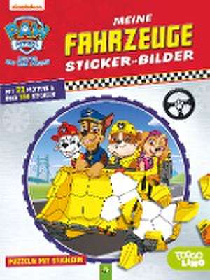 PAW Patrol: Meine Fahrzeuge Sticker-Bilder de Schwager & Steinlein Verlag