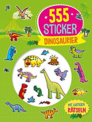 555 Sticker Dinosaurier