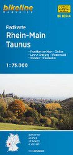 Radkarte Rhein-Main, Taunus (RK-HES04) de Esterbauer Verlag