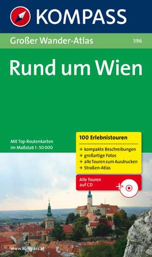 Großer Wander-Atlas Wien und Umgebung de Martin Deininger