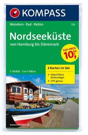 Nordseeküste von Hamburg bis Dänemark 1 : 50 000