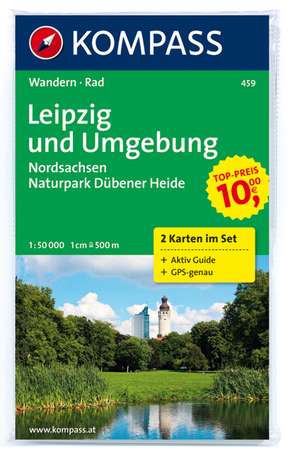 Leipzig und Umgebung - Nordsachsen - Naturpark Dübener Heide 1 : 50 000