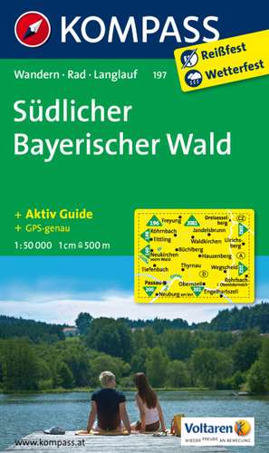 Südlicher Bayerischer Wald 1 : 50 000