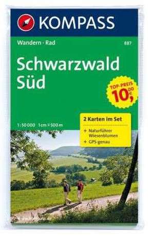 Schwarzwald Süd 1 : 50000 de Kompass-Karten Gmbh