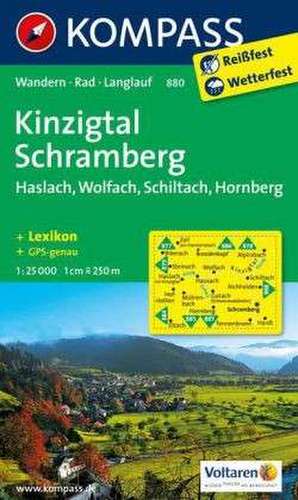 Kinzigtal - Schramberg - Haslach - Wolfach - Schiltach - Hornberg 1:25000