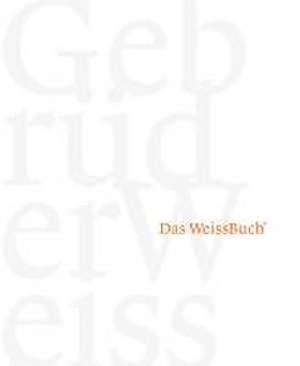 Das WeissBuch³ de Heidi Senger-Weiss