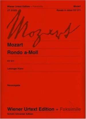 Rondo a-Moll de Wolfgang Amadeus Mozart