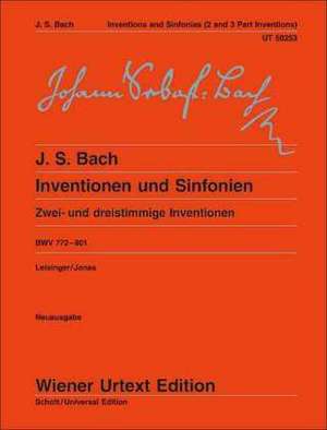 Inventionen und Sinfonien de Johann Sebastian Bach