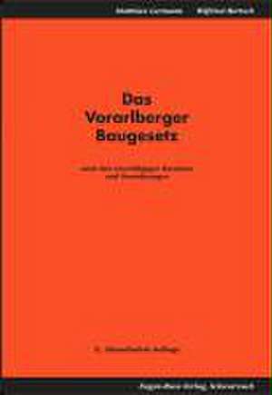 Das Vorarlberger Baugesetz de Matthias Germann