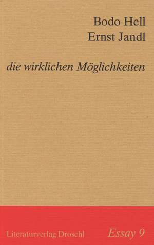 Die wirklichen Möglichkeiten de Ernst Jandl