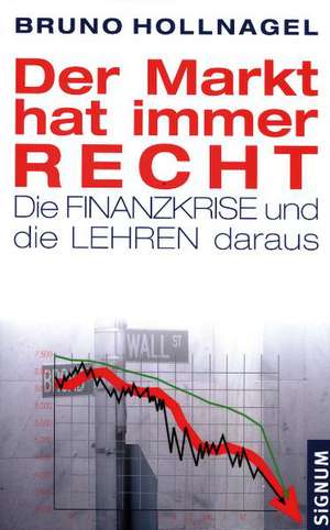 Der Markt hat immer Recht - Die Finanzkrise und die Lehre daraus de Bruno Hollnagel