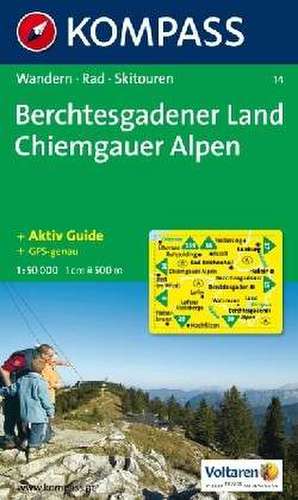 Berchtesgadener Land / Chiemgauer Alpen 1 : 50 000