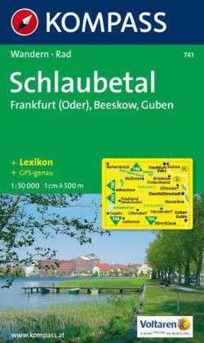 Schlaubetal - Frankfurt (Oder) - Beeskow - Guben 1 : 50 000