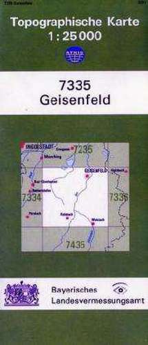 Geisenfeld 1 : 25 000