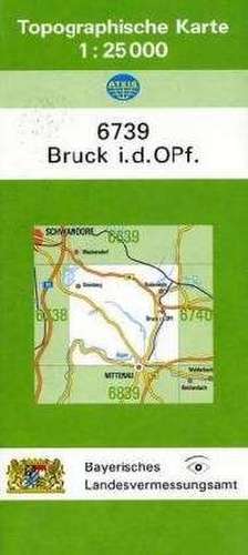 Bruck in der Oberpfalz 1 : 25 000