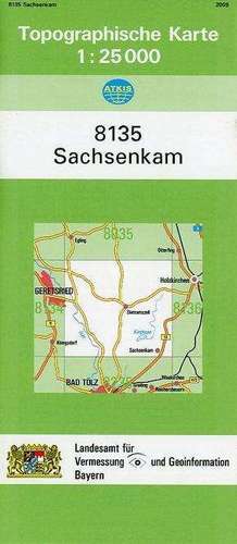 Sachsenkam 1 : 25 000