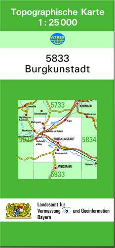 Burgkunstadt 1 : 25 000