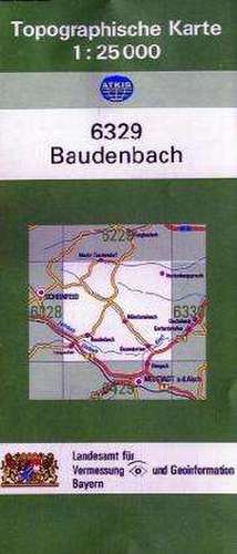 Baudenbach 1 : 25 000