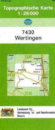 Wertingen 1 : 25 000