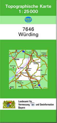 Würding 1 : 25 000