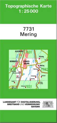 Mering 1 : 25 000