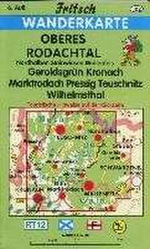 Rodachtal - Steinwiesen. Wallenfels 1 : 35 000. Fritsch Wanderkarte