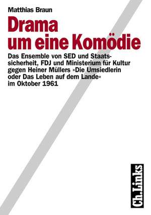 Drama um eine Komödie de Matthias Braun