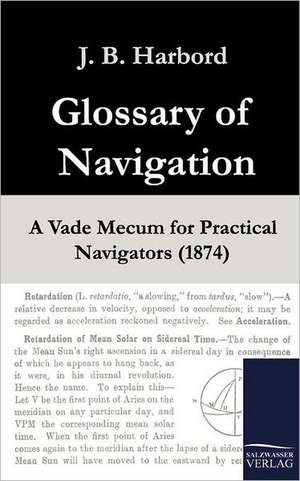 Glossary of Navigation de J. B. Harbord