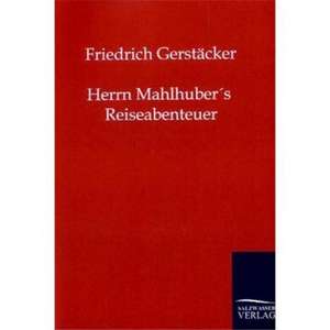 Herrn Mahlhuber's Reiseabenteuer de Friedrich Gerstäcker