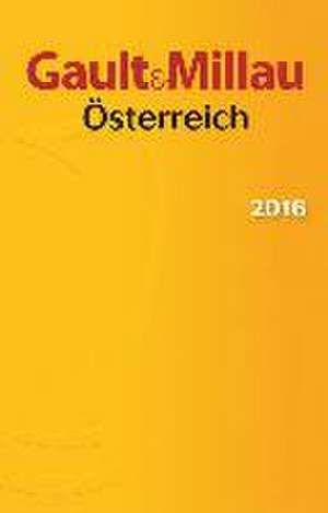 Gault & Millau Österreich 2016